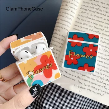 

GlamPhoneCase Flower Airpods1/2 Generation Protective Cover Apple Wireless Bluetooth Headset Box