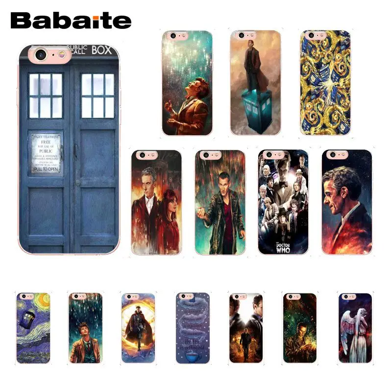 

Babaite Tardis Doctor Dr Who Police Box Phone Case for iphone 11 Pro 11Pro Max 8 7 6 6S Plus X XS MAX 5 5S SE XR