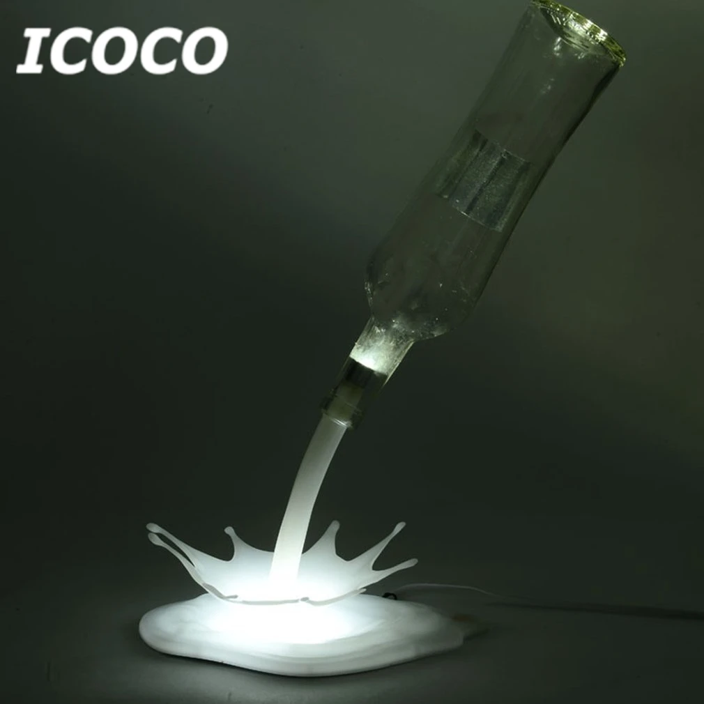ICOCO для розлива вина лампа Светодиодная Иллюзия светильник из бутылок