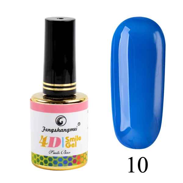 Fengshangmei, 12 мл, цветочный гель для ногтей, розовый дизайн, бустер, Гель-лак, растущий гель для ногтей - Цвет: base 10