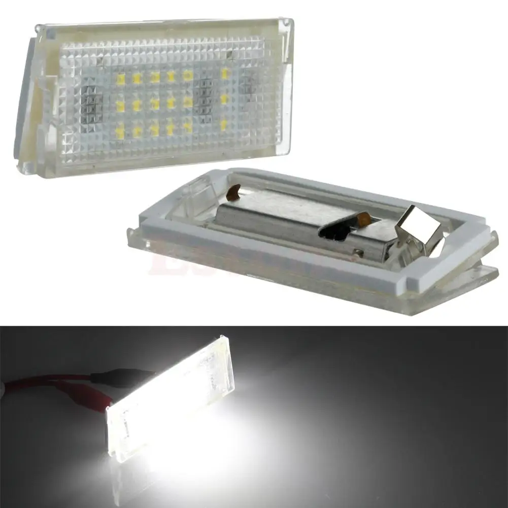 

1Pair 18 LED License Plate Lights Error Free Lamp For BMW Mini Cooper R50 R52 R53 Car Light Source