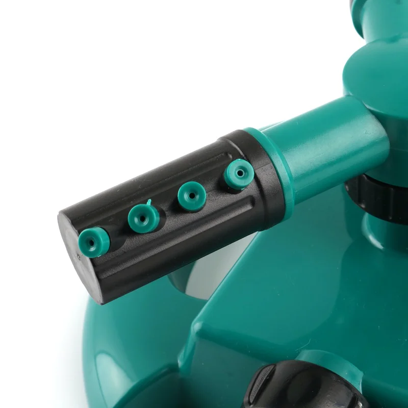 1pc UP-CLOUD Plastic 360 Degree Rotating Sprinkler Garden Irrigation Lawn Watering 16mm Soft Hose Sprayer 1/2