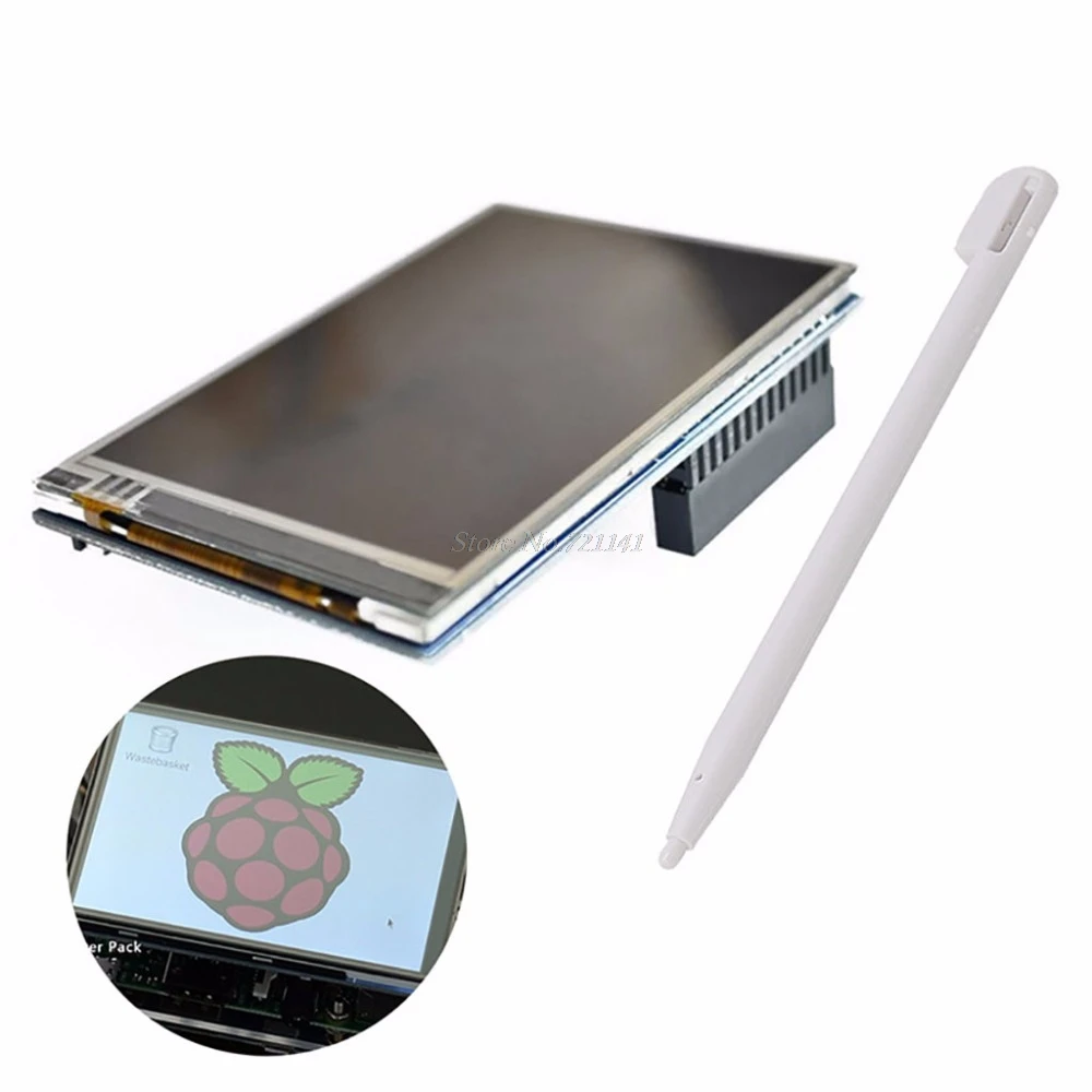 3,5 дюймов TFT lcd 320*480 сенсорный экран дисплей модуль SP1 для Raspberry Pi 2 B+ B