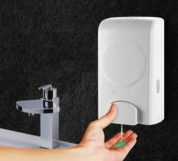 

Soap Dispenser Wall-mounted kitchen soap dispenser hotel bathroom manual non-perforated hand sanitizer