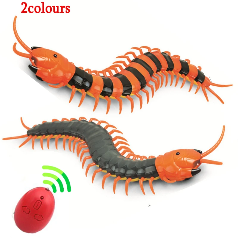 1 Pcs New Electric RC Centipede Fake Insect Remote Control Centipede Creative Electric Animal Prank font