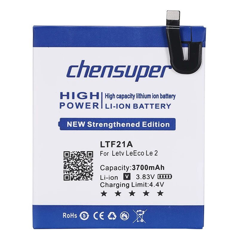 Аккумулятор chensuper 3700 мАч LTF21A для Letv LeEco Le 2 (pro) le 2S S3 X20 X626 X528 X621 X625 X25 X525 X620 X520 X522 X527