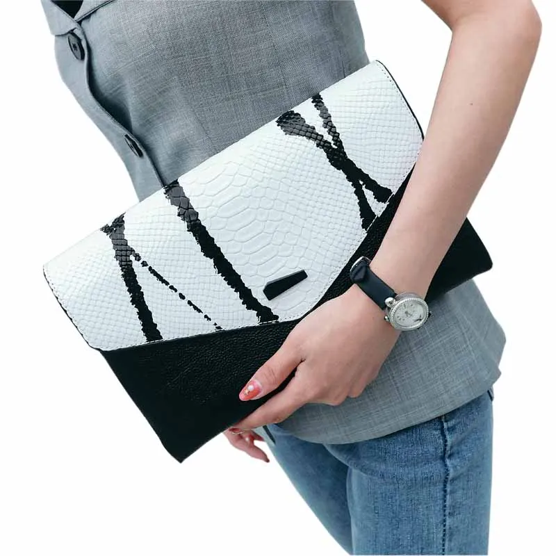 

2019 Gold Chain Clutch Bag For Lady Women's Handbag Fashion Envelope Bag Party Evening Clutch Bags Black Purse Day Clutch