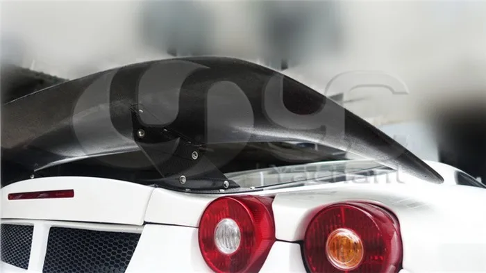 Углепластика стекло из углеродного волокна Аси автомобильный тюнинг-пакет подходит для 2004-2009 F430 FRP: переднего бампера углеродного: GT Крыло сбоку юбки задний бампер