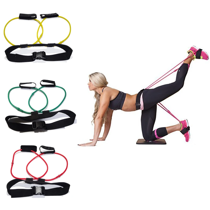 Booty Butt Bands Glute Resistance Bands Adjustable Waist Belt Powerful font b Fitness b font Butt
