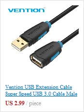 Vention mini usb cable 0.5m 1m 1.5m 2m mini usb to usb data charger cable for cellular phone MP3 MP4 GPS Camera HDD Mobile Phone