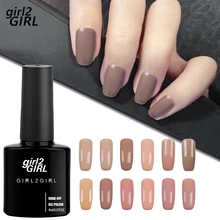 GIRL2girl Gel UV LED Lacquer Polish Long Latest Soak Off Manicure 8ml 280 Colors Super shining