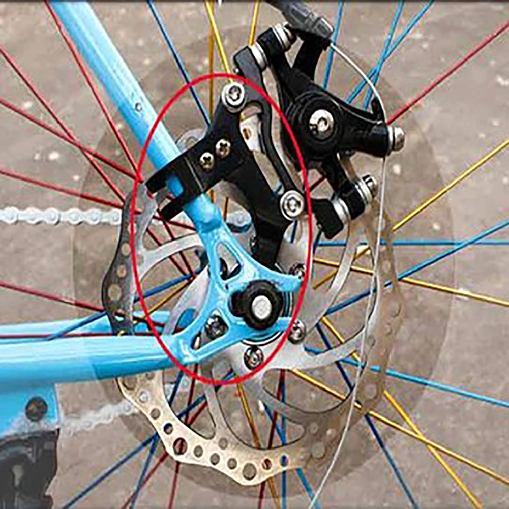 

Adjustable Bicycle Bike Disc Brake Bracket Frame Adapter Mounting Holder Bicycle Accessories