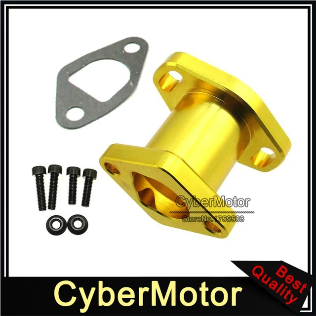 Racing Intake Pipe Inlet Manifold With Screw Bolts For Chinese 196cc Clone Engine Mini Bike Go Kart Predator 212cc Honda GX200