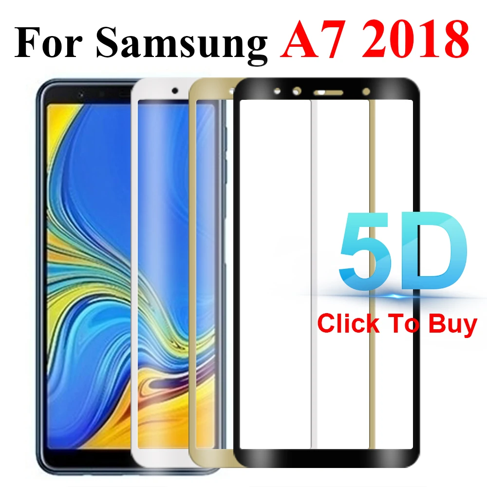 5D Tmpered стекло для samsung Galaxy j6 j j5 j6 j7 pro a7 a5 a6 a7 a8 plus защитная пленка на экран A J 6 7