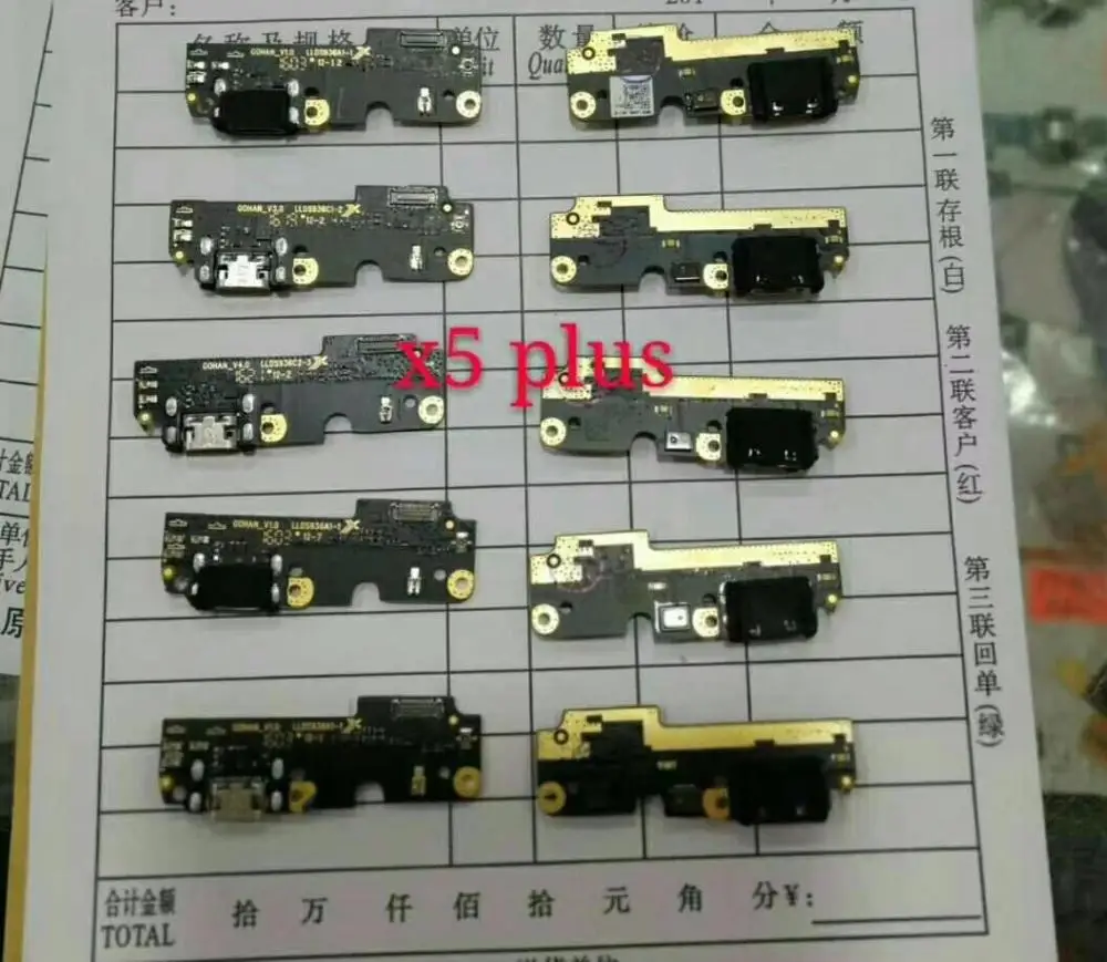 Гибкий кабель для зарядки док-станции с usb-разъемом для BQ Aquaris E5 4G E5 M5 X5 PLUS A4.5 M4.5 M5.5 X X2 PRO V U2 LITE - Цвет: for X5 PLUS