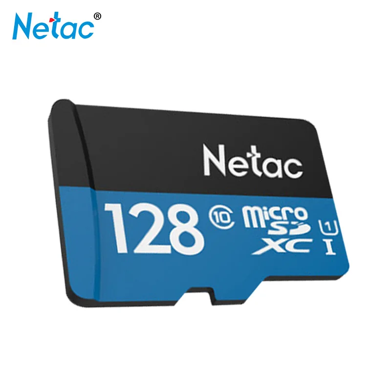 100% Original Netac P500 Micro SD Card UHS-I 16GB 32GB 64GB 128GB TF Card U1 Flash Memory Card High Speed Microsd For Smartphone