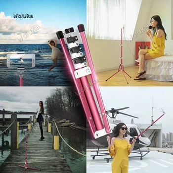

Mobile phone tablet shooting photography video recording anchor tripod light frame selfie stick self-timer CD50 T03