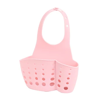 

Portable Home Kitchen Bathroom Sink Sponge Hanging PVC Shelving Rack Drain Faucet Storage Pail Shelves Tools Holder FPin