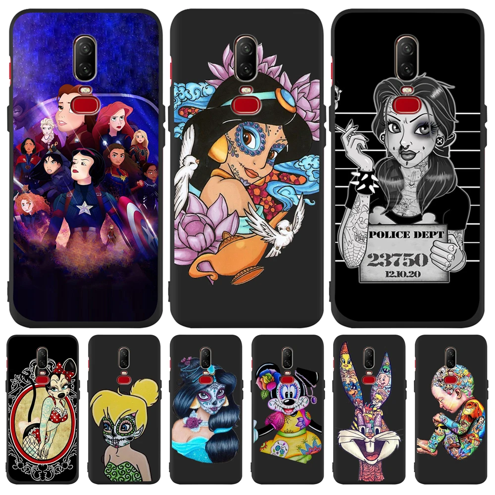 Luxury princess Mickey cartoon Custom For One plus 5 5T font b 7 b font font