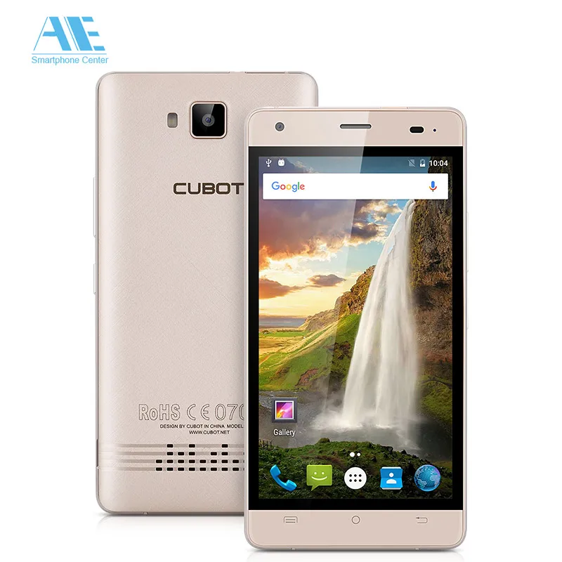 Original CUBOT Echo MT6580 Quad Core Smartphone 2GB RAM 16GB ROM Android 6.0 Cell Phone 5.0 Inch
