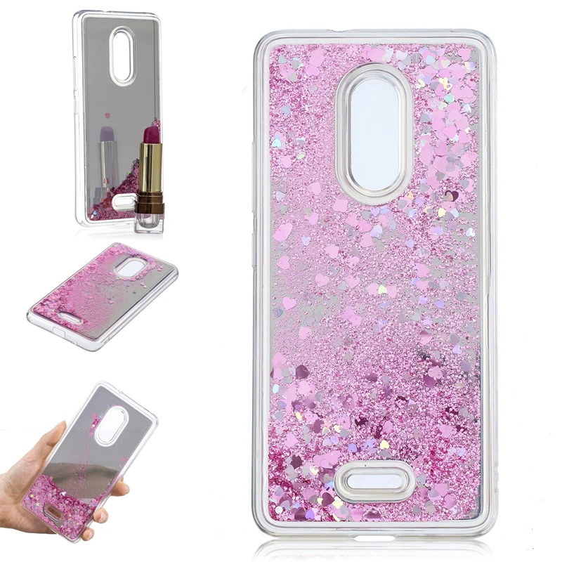 

Luxury Mirror 2 in 1 TPU+PC Plating Glitter Quicksand Liquid Sand Phone Silicone Case Cover Shell Coque Fundas for Alcatel 5026A