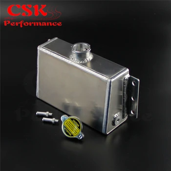 

Aluminum Universal Coolant Expansion Fill Tank Fits For Honda Civic,240SX,WRX
