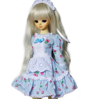 

[wamami] 124# Blue Floral Suit/Dress For 1/6 SD AOD DOD BJD Doll Dollfie