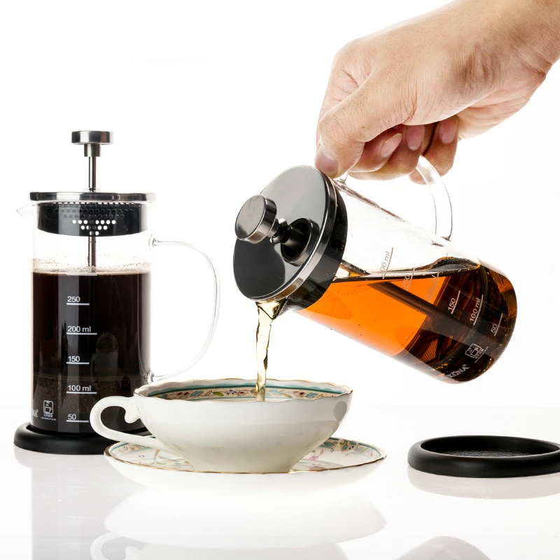 Высококлассный кофейный чайник во французском прессе стеклянный для Dolce Gusto Nes
