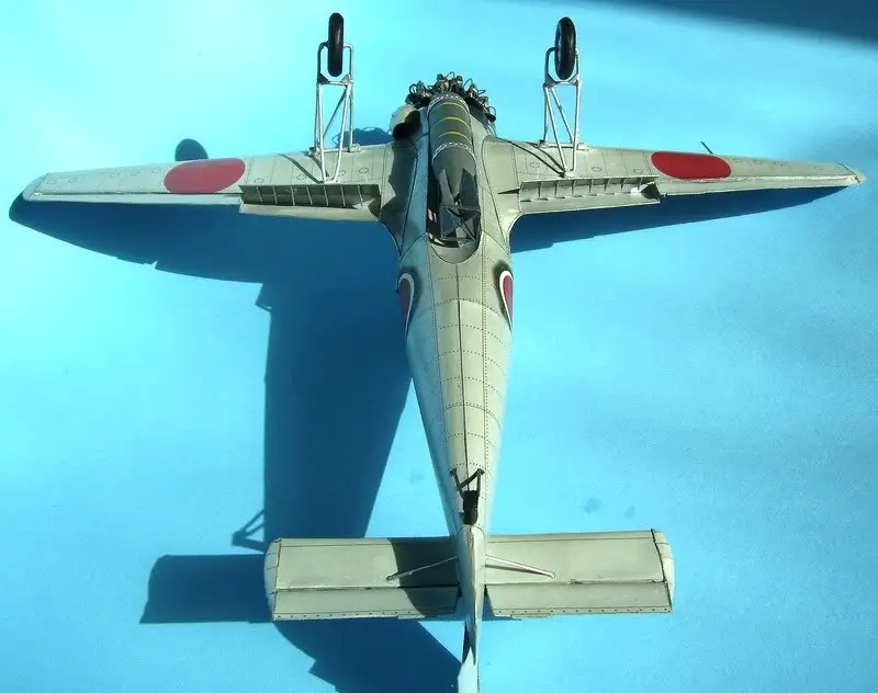 1:33 DIY Бумажная модель японский камикадзе самолет Nakajima Ki-115 ''Tsurugi'' WW II мальчик подарок бумага ремесло 3D головоломка