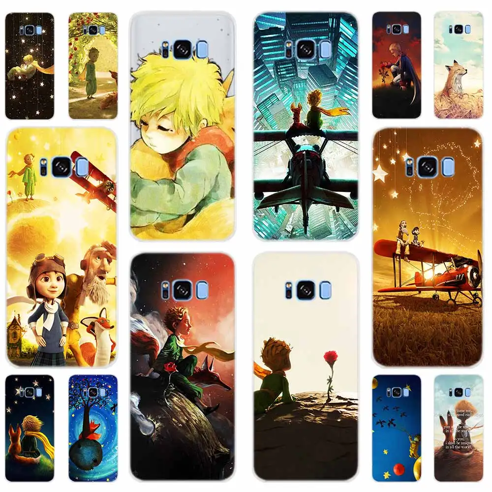 Мягкий чехол The Little Prince fox для Samsung Galaxy S7 Edge S8 S9 S10 S11 S20 S21 Plus Lite E Ultra | Мобильные