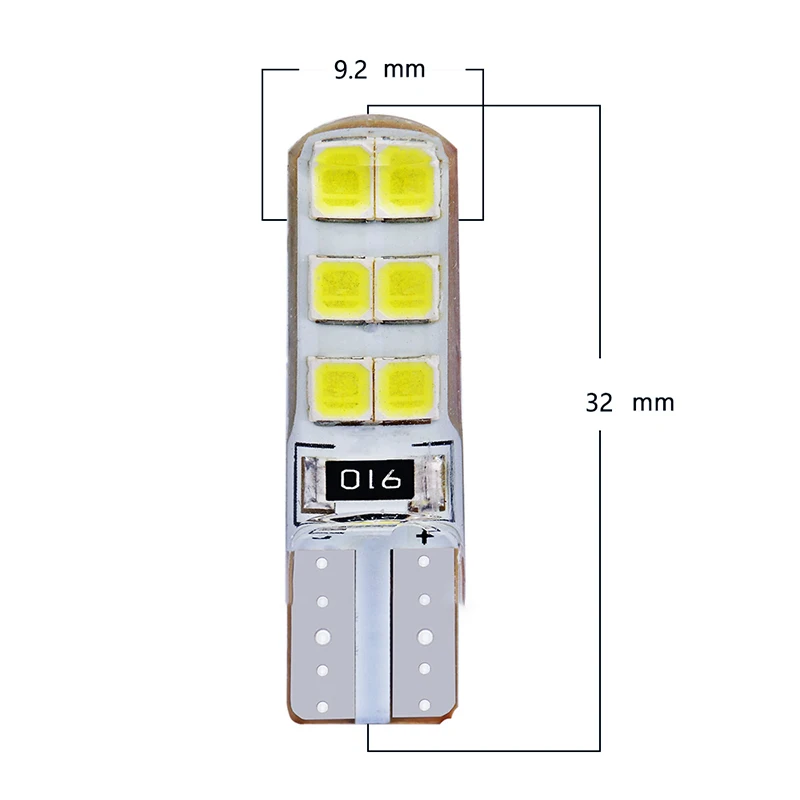 Niscarda T10 194 W5W COB 2835 SMD 12LED автомобильный супер яркий светильник Canbus лампа 2 Вт Поворотная сигнальная лампа авто