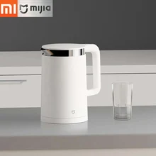 Xiaomi Mijia термостатический Электрический чайник 1.5L 12 часов термостат воды умный контроль с помощью мобильного телефона ПРИЛОЖЕНИЕ