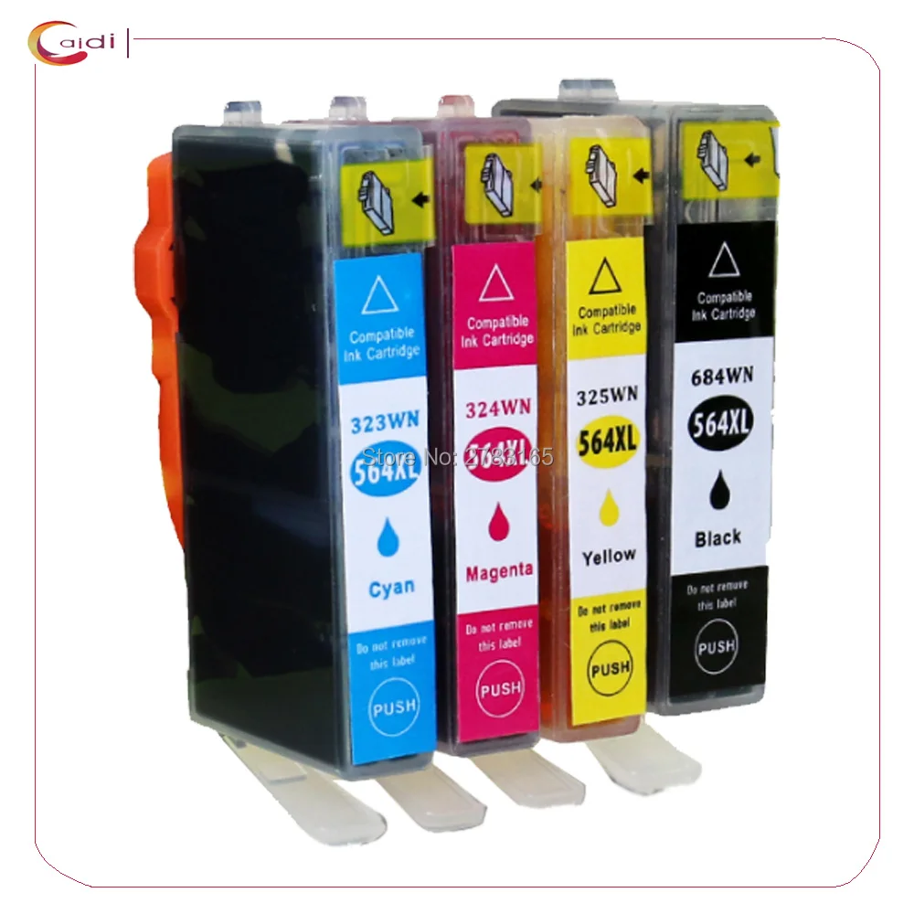 4Pack Ink Cartridge Compatible For HP564XL Premium for hp 564xl5510 6510 5510-B111a B109a C5383 D5400 B209a 5511 6512 ink | Компьютеры и