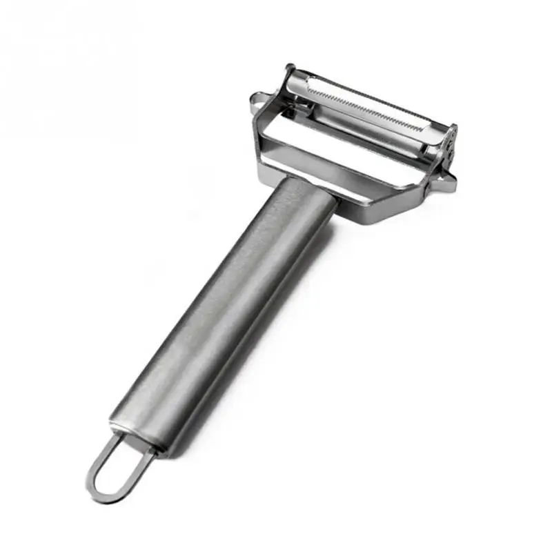 2 in 1 Stainless Steel Potato Cucumber Carrot Grater Julienne Peeler