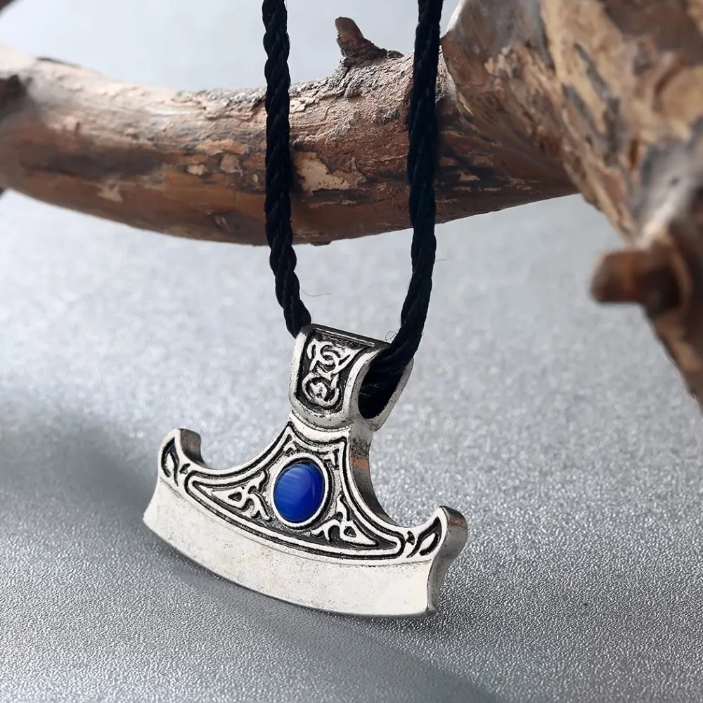 Kinitial Axe of Perun с циркониевой подвеской ожерелье Sekira мужские ювелирные изделия