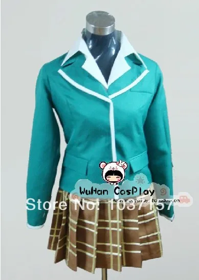 New Free Shipping Rosario Vampire Moka Akashiya font b Cosplay b font Costume Uniform