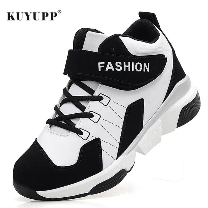 

KUYUPP 39-44 Sport Causal Men Shoes Comfortable Basket Ball Shoes Heighten Bushioning Bottom Footwear Zapatillas Hombre2017 Y164