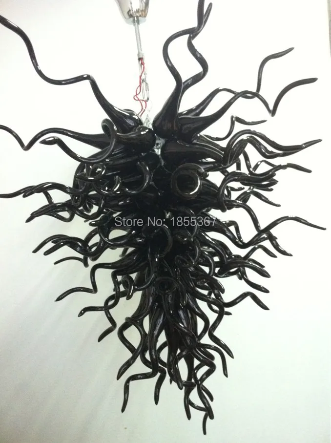 

Free Shipping Customized Small Contemporary Black Crystal Chandelier
