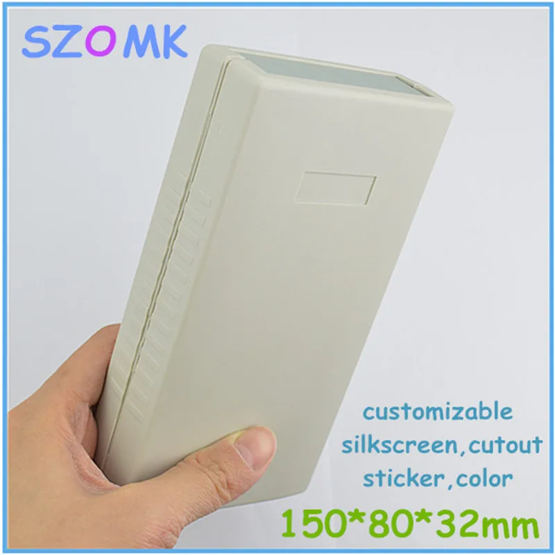 

1 piece light grey electronics plastic cabinet abs plastic instrument enclosure for controller 150*80*32mm