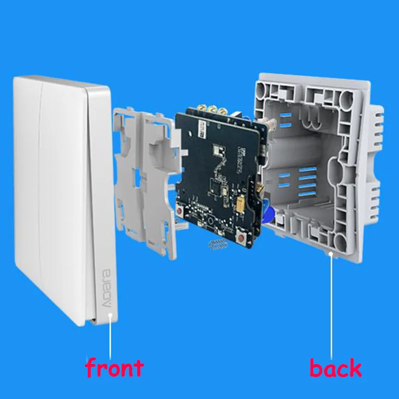 Умный светильник Aqara ZiGBee беспроводной настенный выключатель с дистанционным