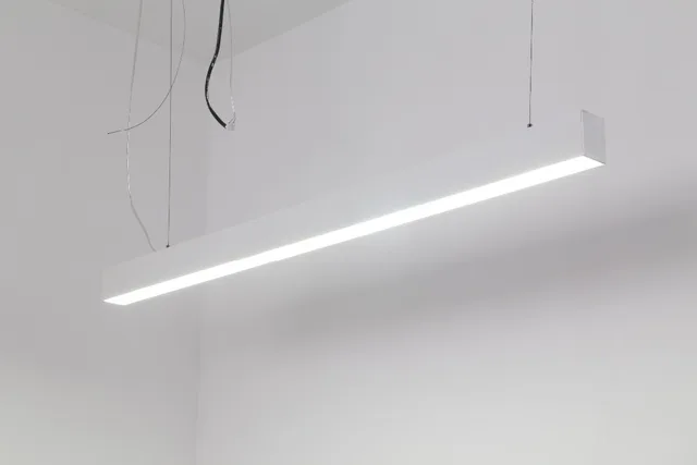 linear suspended lighting. free shipping high quality 110lm/w 600mm 15w suspended led linear lights with hanging cable lighting l
