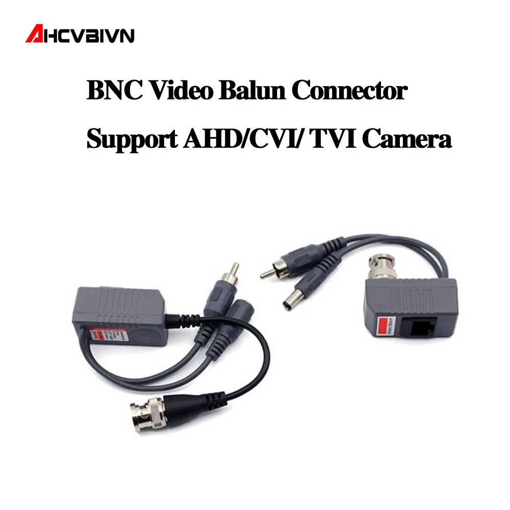 Hot UTP CCTV BNC video Balun power Passive Balun Rj45,POE Power Video Audio 3 in 1 Transceivers CCTV spare parts free shipping