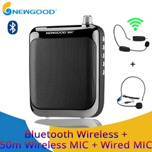 Bluetooth Voice Amplifier Megaphone Booster Microphone Mini Portable Speaker with USB TF Card FM radio for