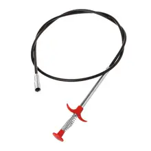 Гибкий инструмент из нержавеющей стали, длинный пружинный зажим для туалета, кухонной канализационной очистки, длина 1,6 м