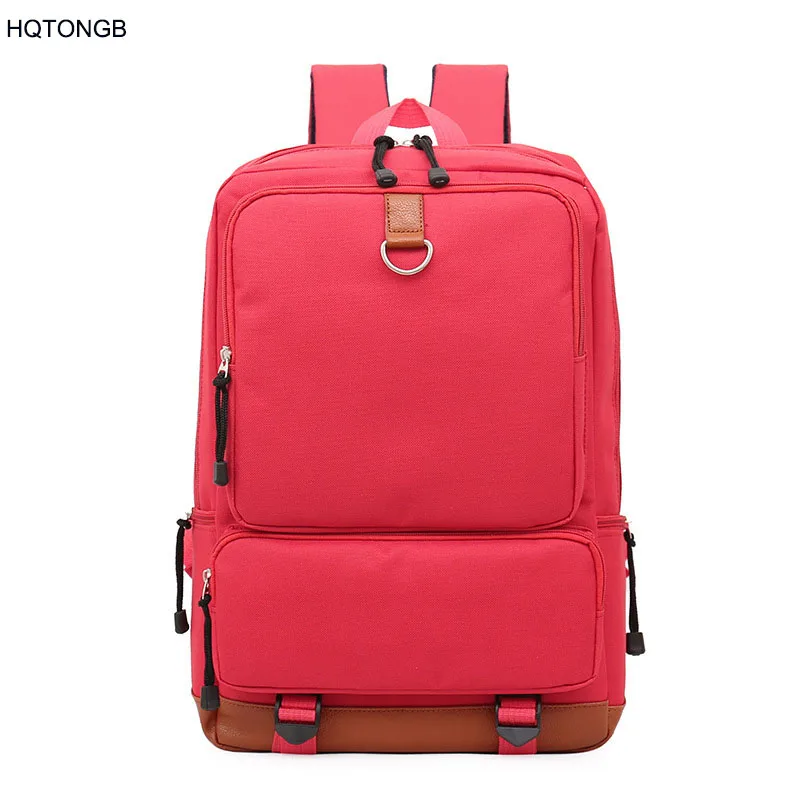 

2019 New Casual Fashion Travel Women's Backpack School Student Girl Bag Unisex High Quality Laptop Bag Teen Girl Canvas Backpack