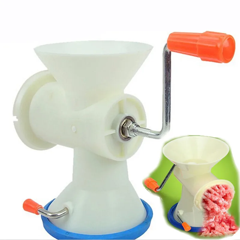 Manual Meat Grinder Mini Multipurpose Juicer Hand Held Meat Chopper Household Wringer Soybean
