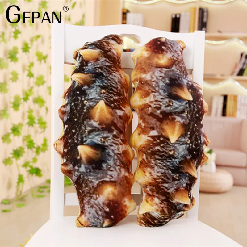 

2018 New Arrival Simulation Sea cucumber Stuffed Pillow Soft Cotton Cushion Low Price High Quality Best Gift For Friend Children