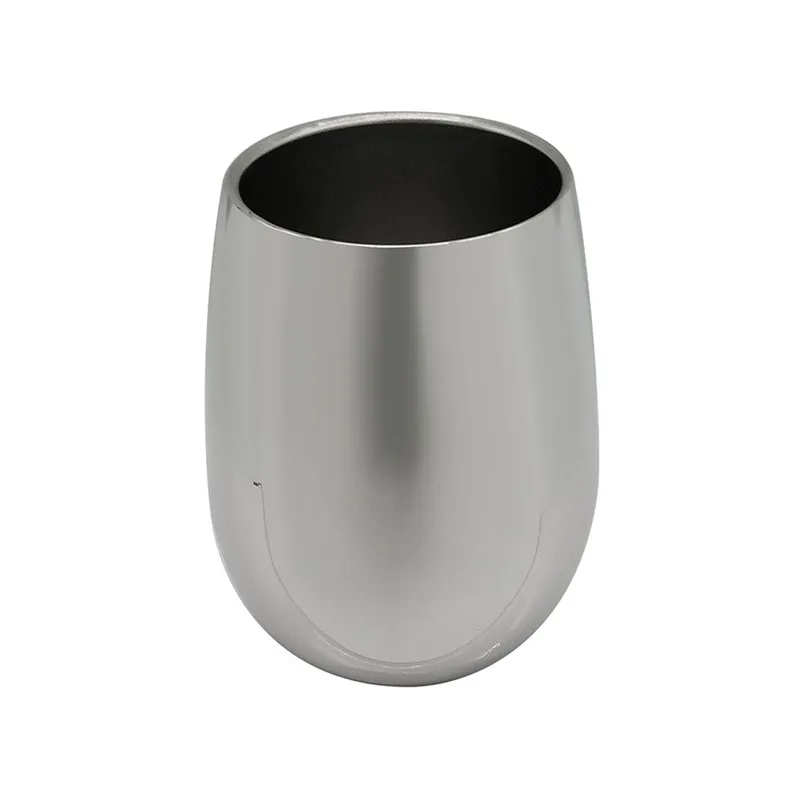 Image Hot sale Convenient and practical 13oz Single Layer Stainless Steel Stemless Wine And Cocktail Glasses