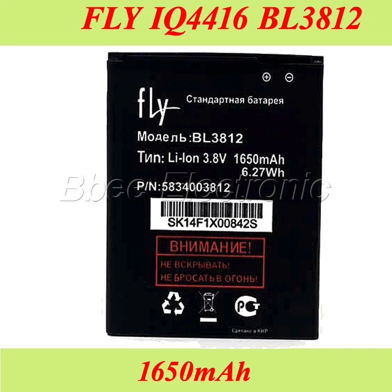 Аккумулятор BL3812 на 1650 мАч для Fly IQ4416 AKKU батарея | Мобильные телефоны и аксессуары
