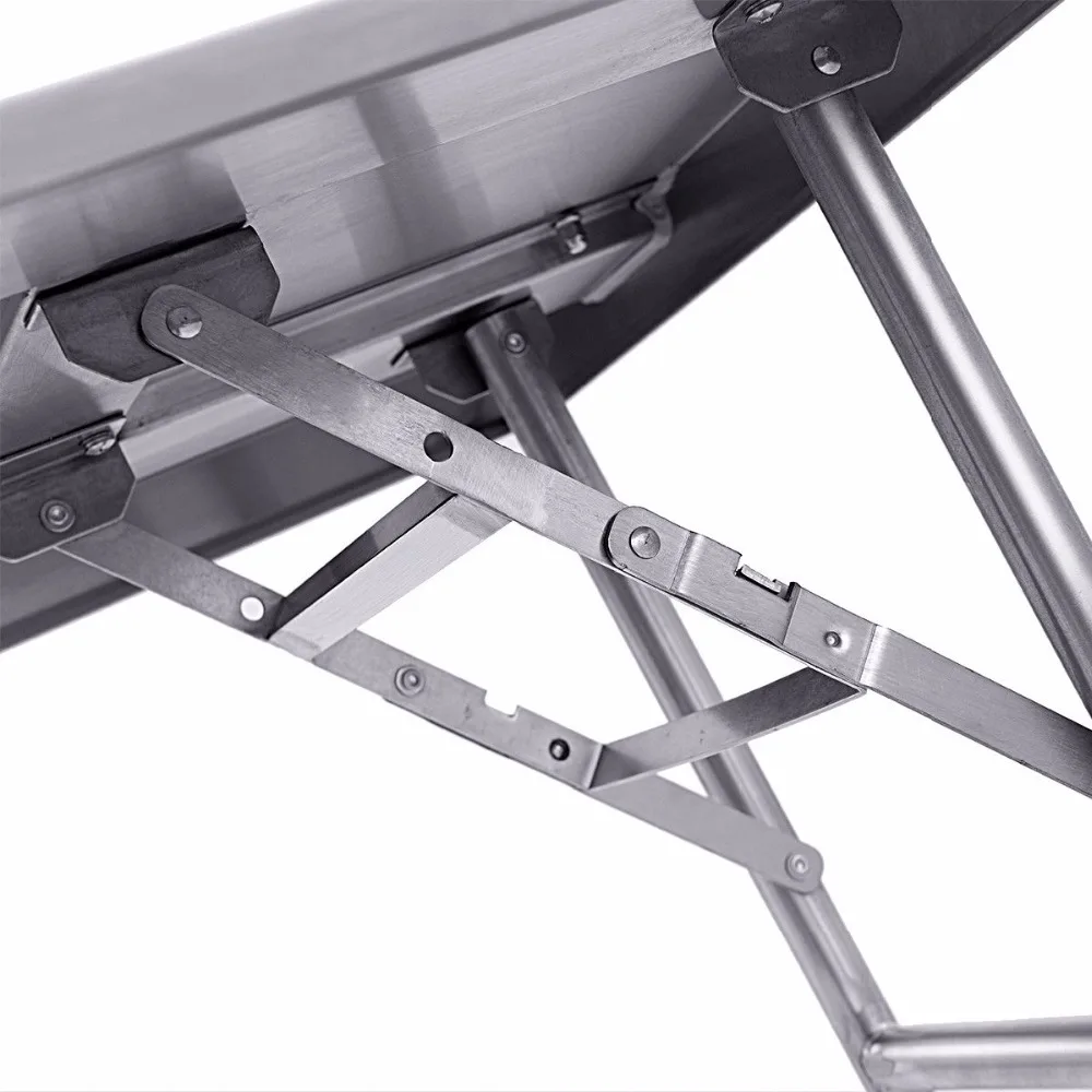 Giantex Details about Stainless Steel Folding Work Table 48\